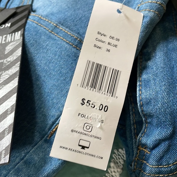 Reason Jeans Men Size 34 and 36 - Picture 2 of 7